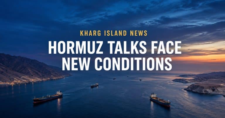 Iran Sets Conditions for Hormuz Reopening as Kharg Island Remains Idle