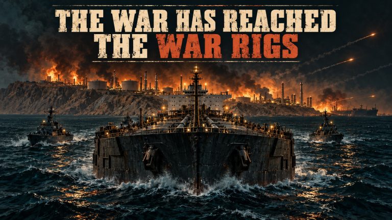 Iranian oil tanker near Kharg Island during escalating conflict in the Persian Gulf